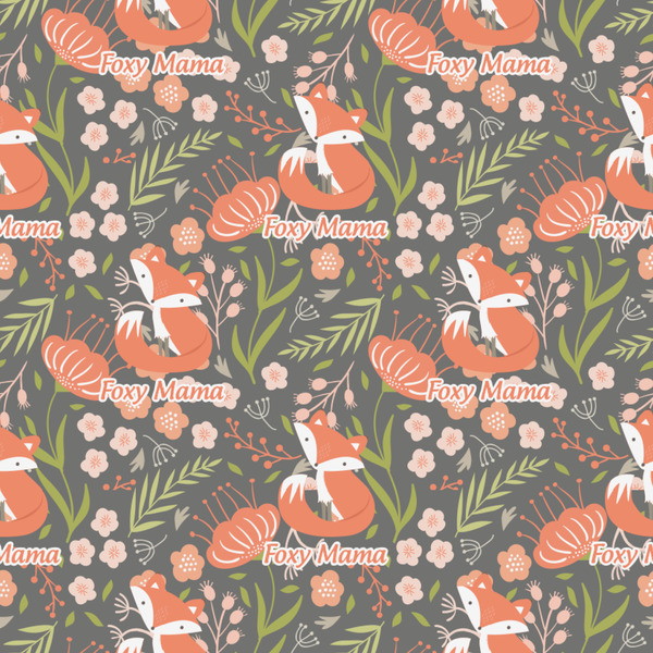 Foxy Mama Wrapping Paper Square