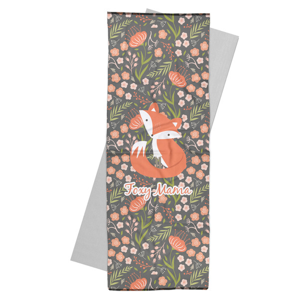 Custom Foxy Mama Yoga Mat Towel