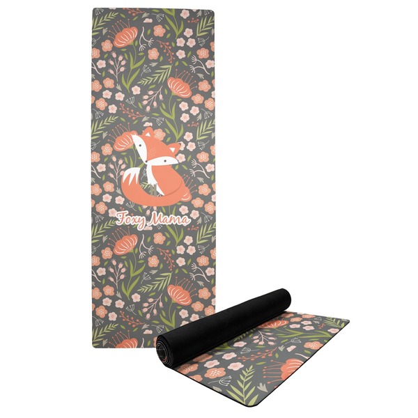 Custom Foxy Mama Yoga Mat