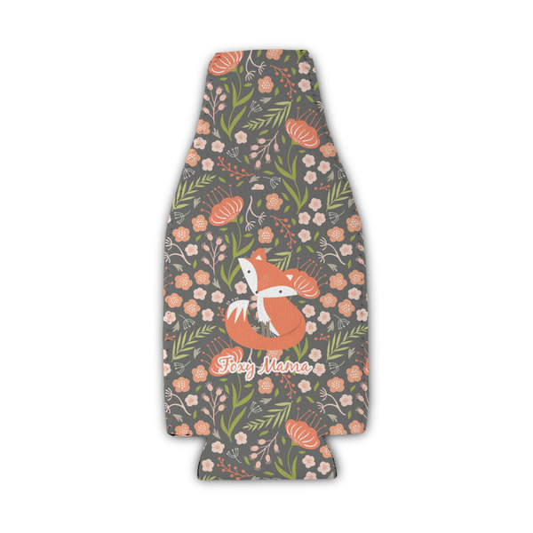 Foxy Mama Zipper Bottle Cooler - Set of 4 - FRONT