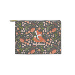 Foxy Mama Zipper Pouch - Small - 8.5"x6"
