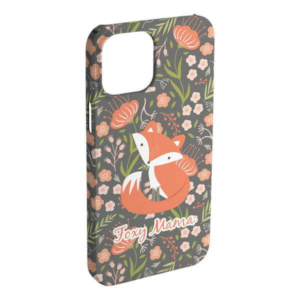Custom Foxy Mama iPhone Case - Plastic - iPhone 15 Plus