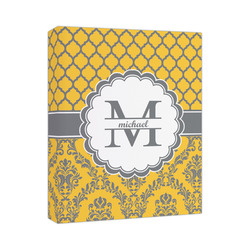 Damask & Moroccan Canvas Print - 11x14 (Personalized)