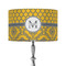 Damask & Moroccan 12" Drum Lamp Shade - Fabric (Personalized)