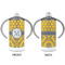Damask & Moroccan 12 oz Stainless Steel Sippy Cups - APPROVAL