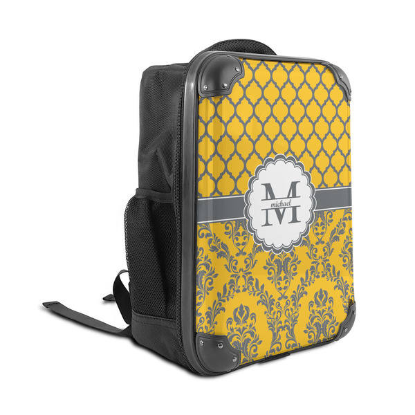 Damask & Moroccan 15" Backpack - ANGLE VIEW