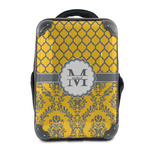 Damask & Moroccan 15" Hard Shell Backpack (Personalized)