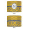Damask & Moroccan 16" Drum Lampshade - APPROVAL (Fabric)