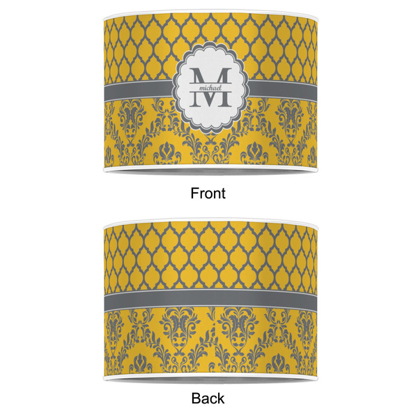 Damask & Moroccan 16" Drum Lampshade - APPROVAL (Poly Film)