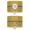 Damask & Moroccan 16" Drum Lampshade - APPROVAL (Poly Film)