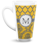 Damask & Moroccan Latte Mug (Personalized)