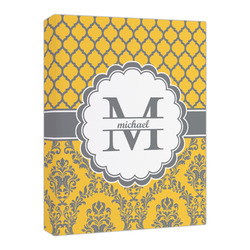 Damask & Moroccan Canvas Print - 16x20 (Personalized)