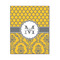 Damask & Moroccan 16x20 Wood Print - Front View