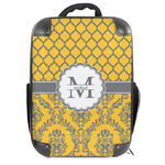 Damask & Moroccan 18" Hard Shell Backpack (Personalized)