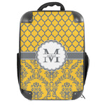 Damask & Moroccan Hard Shell Backpack (Personalized)