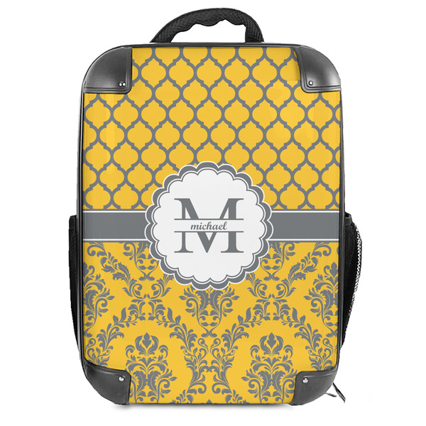 Custom Damask & Moroccan Hard Shell Backpack (Personalized)