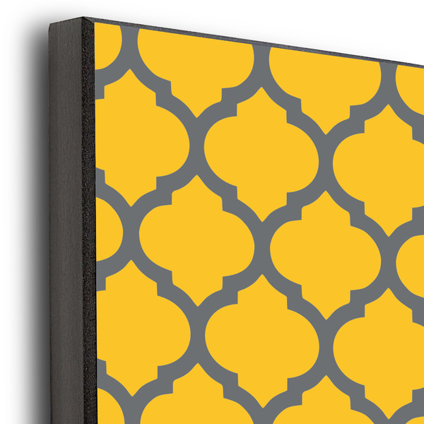 Damask & Moroccan 20x24 Wood Print - Closeup