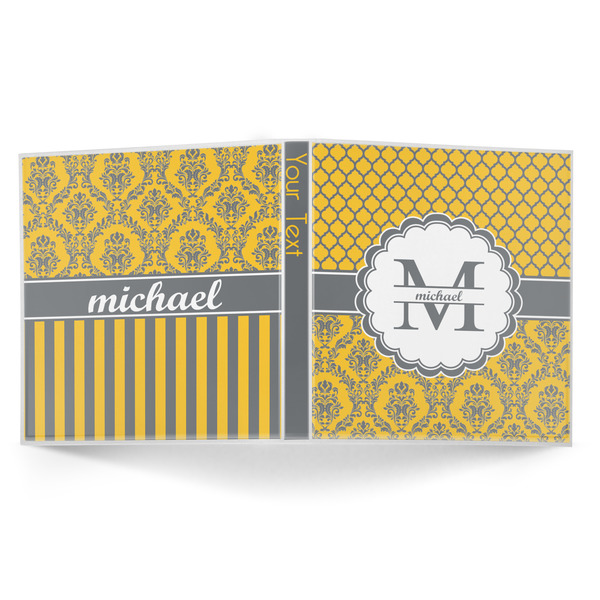 Damask & Moroccan 3-Ring Binder Approval- 1in
