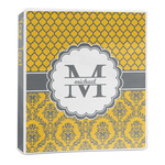 Damask & Moroccan 3-Ring Binder - 1 inch (Personalized)