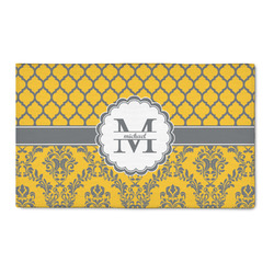 Damask & Moroccan 3' x 5' Patio Rug (Personalized)