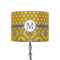 Damask & Moroccan 8" Drum Lampshade - ON STAND (Fabric)