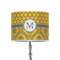 Damask & Moroccan 8" Drum Lampshade - ON STAND (Poly Film)