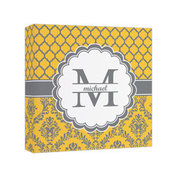 Damask & Moroccan Canvas Print - 8x8 (Personalized)