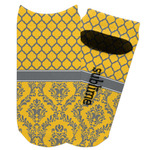 Damask & Moroccan Adult Ankle Socks (Personalized)