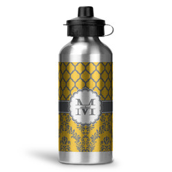 Damask & Moroccan Water Bottles - 20 oz - Aluminum (Personalized)