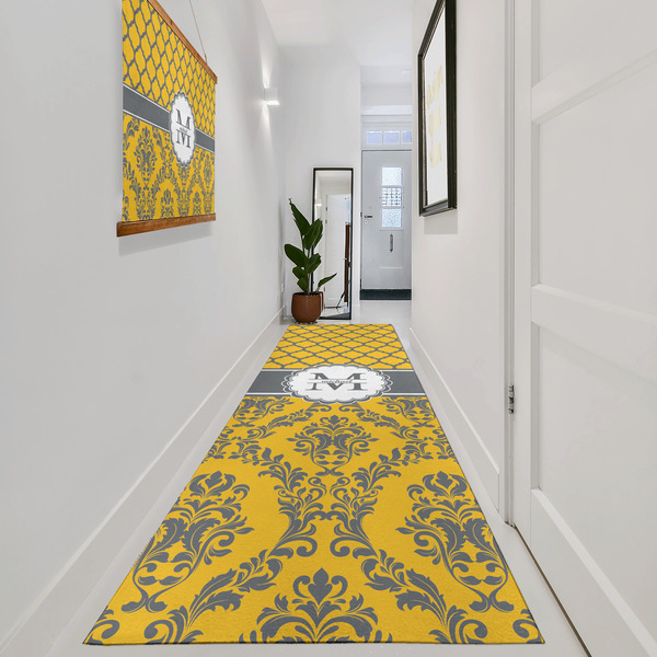 Damask & Moroccan Area Rug Sizes - In Context (vertical)