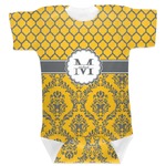 Damask & Moroccan Baby Bodysuit (Personalized)