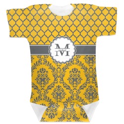Damask & Moroccan Baby Bodysuit 12-18 (Personalized)
