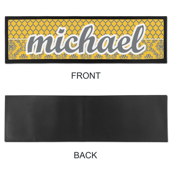 Damask & Moroccan Bar Mat - Large - APPROVAL