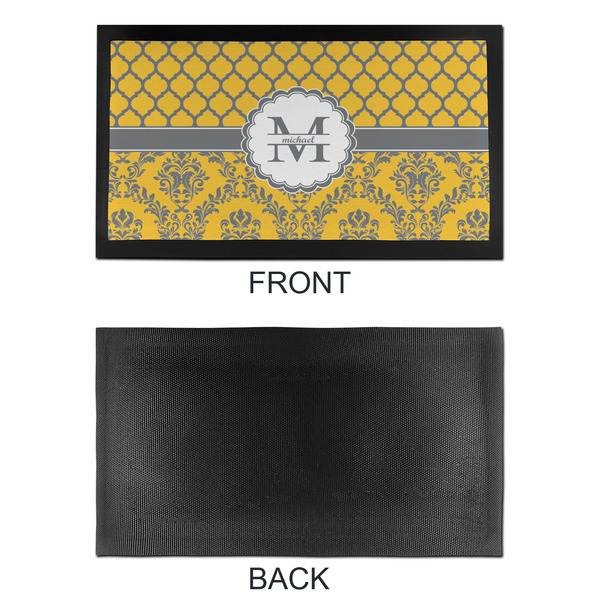 Damask & Moroccan Bar Mat - Small - APPROVAL