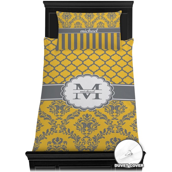 Damask & Moroccan Bedding Set (Twin) - Duvet