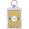 Damask & Moroccan Bling Keychain (Personalized)