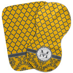 Damask & Moroccan Burp Cloth (Personalized)