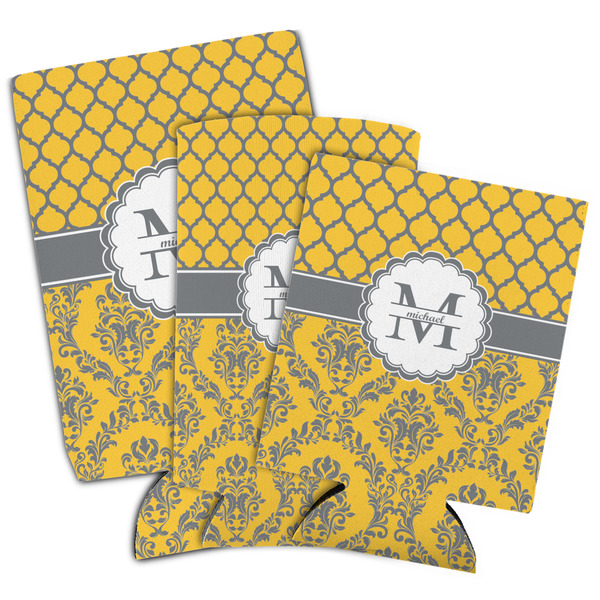 Damask & Moroccan Can Coolers - PARENT/MAIN
