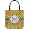Damask & Moroccan Canvas Tote Bag (Personalized)