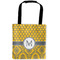 Damask & Moroccan Auto Back Seat Organizer Bag (Personalized)