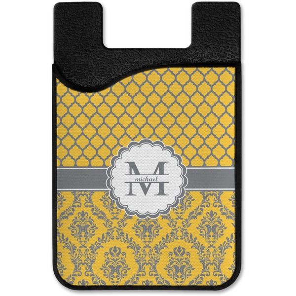 Damask & Moroccan Cell Phone Credit Card Holder