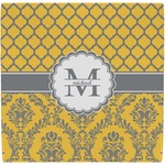 Damask & Moroccan Ceramic Tile Hot Pad (Personalized)