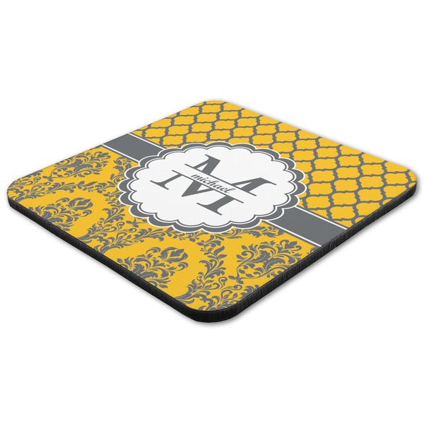 Damask & Moroccan Coaster Set - FLAT (one)