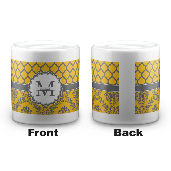 Damask & Moroccan Coin Bank - Apvl