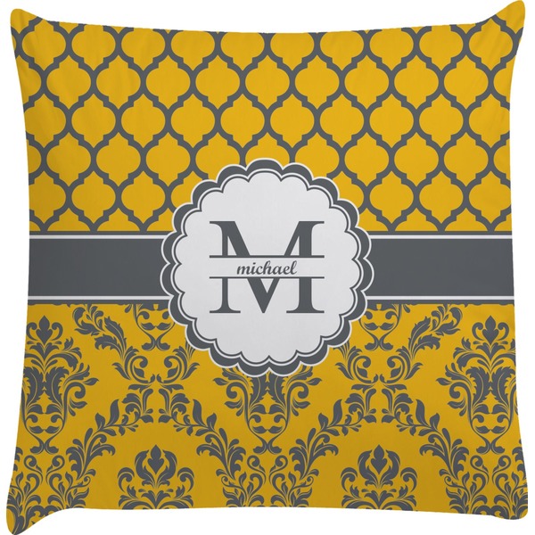 Custom Damask & Moroccan Decorative Pillow Case (Personalized)