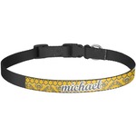 Damask & Moroccan Dog Collar - Large (Personalized)