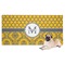 Damask & Moroccan Dog Towel (Personalized)