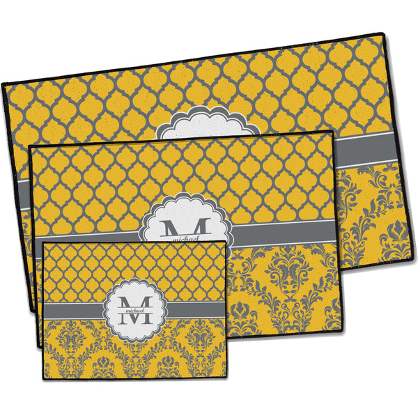 Damask & Moroccan Door Mats - PARENT MAIN
