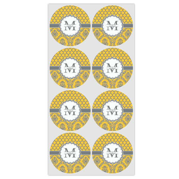 Damask & Moroccan Drink Topper - Medium - Set of 12