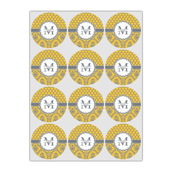 Damask & Moroccan Drink Topper - Small - Set of 12